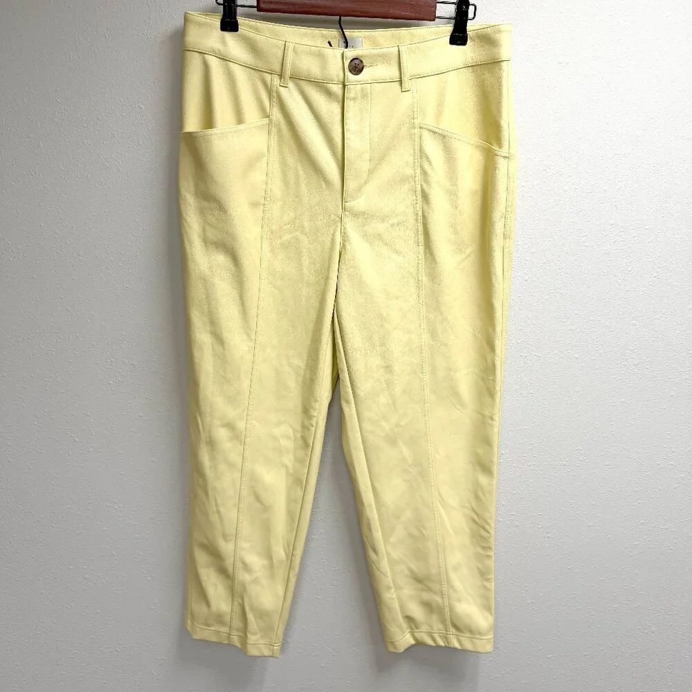 A New Day High-Rise Faux Leather Ankle Trousers - Picture 4 of 13